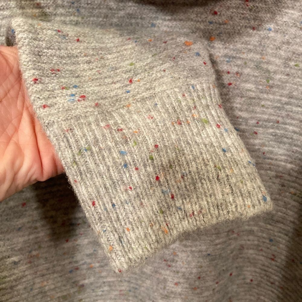Loft Grey Confetti Sweater  - Picture 6 of 9